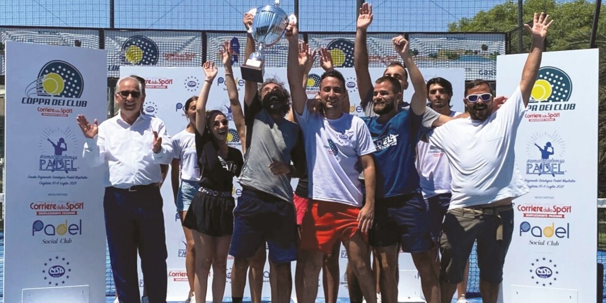 Il Club Ossigeno Padel trionfa nella Coppa dei Club Sardegna