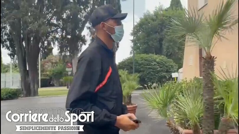 Roma, Nzonzi a Villa Stuart per i test d’idoneità sportiva