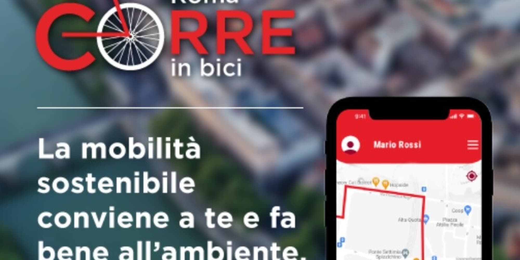 “Roma corre in bici”: arriva l’app sperimentale per la mobilità sostenibile