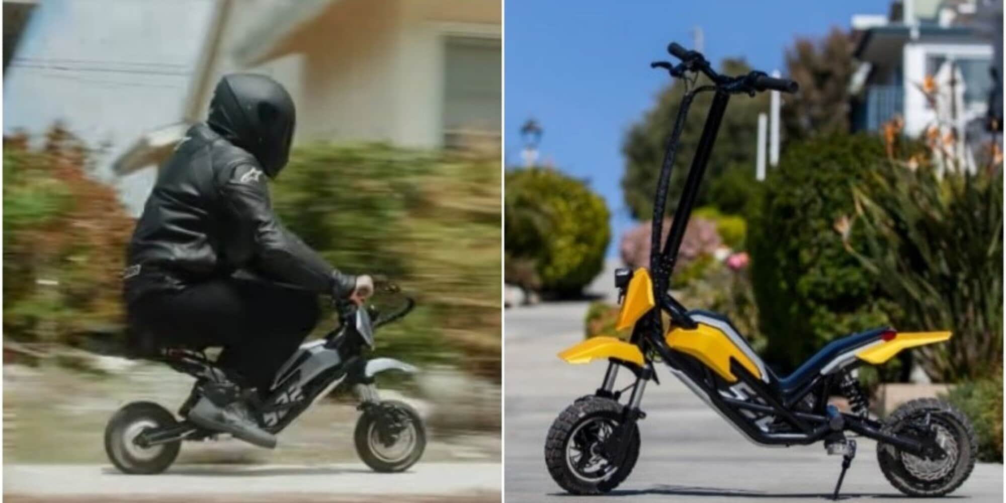 Splach Trasformer: il monopattino elettrico che si crede una moto da cross