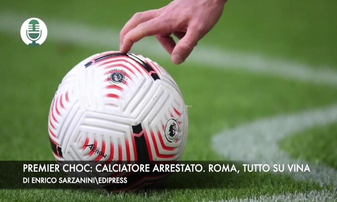 Premier choc: calciatore arrestato. Roma, caccia al terzino