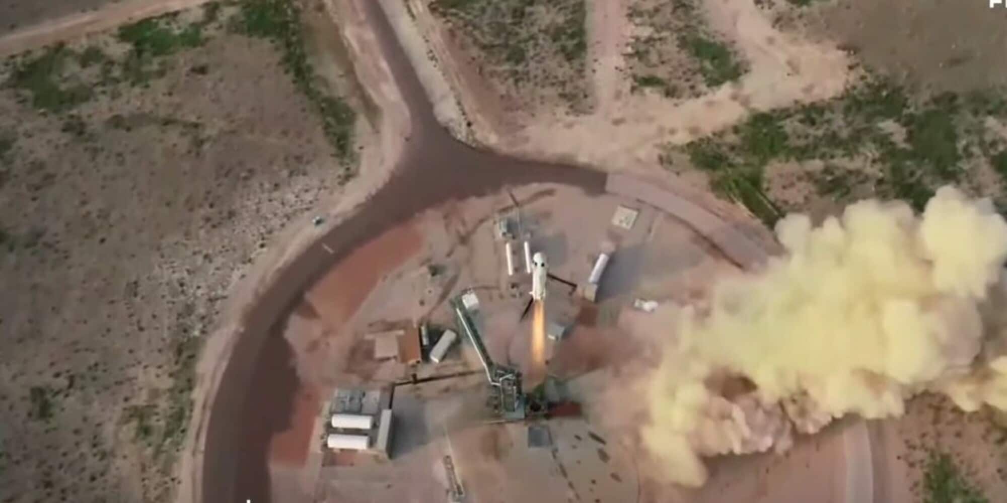 Blue Origin, Bezos nello Spazio: volo completato