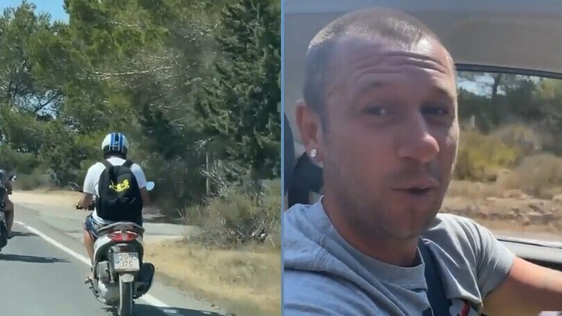 Cassano prende in giro l'amico Bobo a Formentera