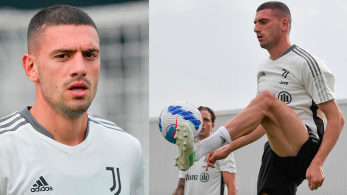 Juve, che concentrazione di Demiral in allenamento