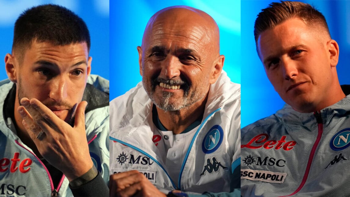 Napoli: Politano, Spalletti e Zielinski caricano i tifosi a Dimaro!