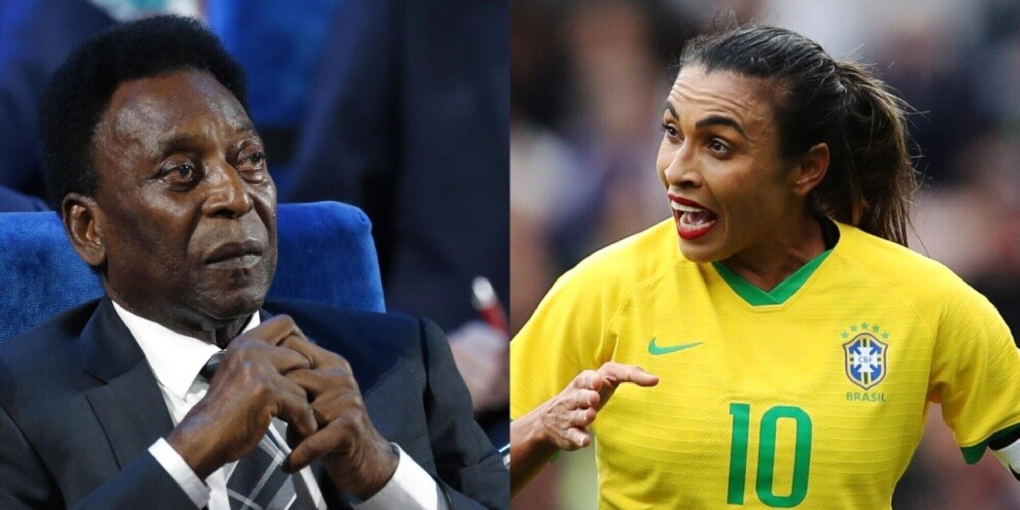 Pelé scrive a Marta: "Crei un mondo migliore. Spazio alle donne"