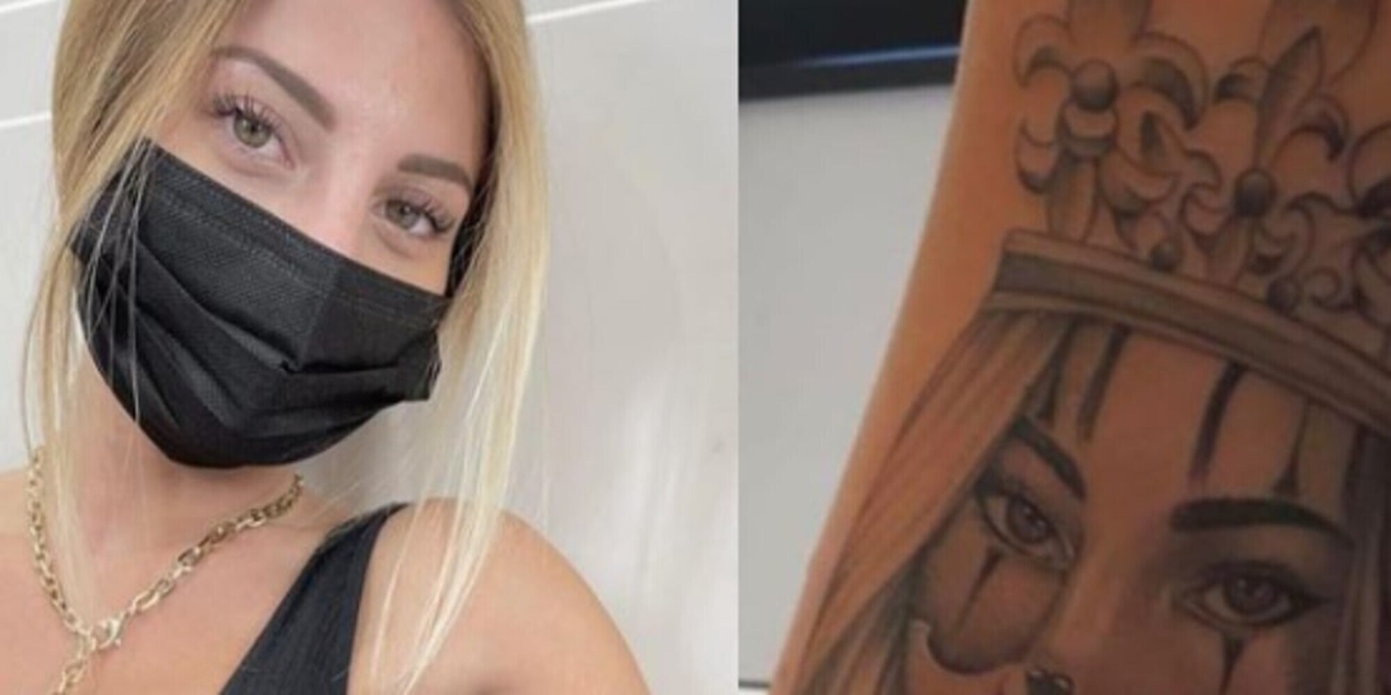 Chiara Nasti, il suo volto sul braccio: l'ultimo tatuaggio fa discutere