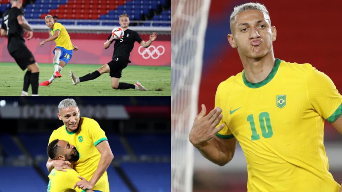 Brasile, Richarlison show: che tripletta alla Germania!