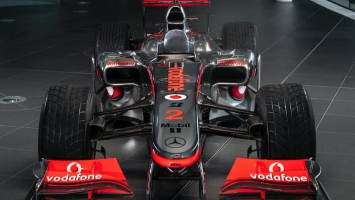 McLaren di Hamilton del 2010 venduta all'asta