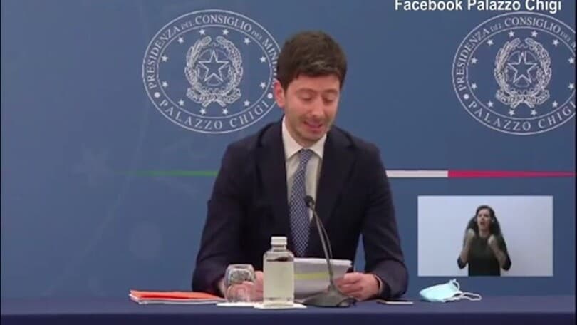 Speranza: "Lo strumento del Green Pass esteso agli eventi sportivi"