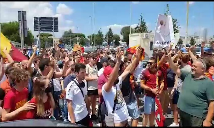 Amichevole Roma, si entra col Green Pass