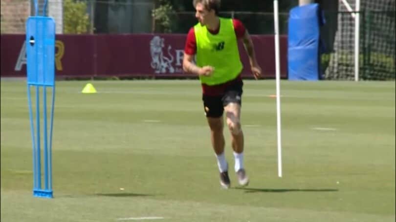 Roma, Zaniolo è diventato papà