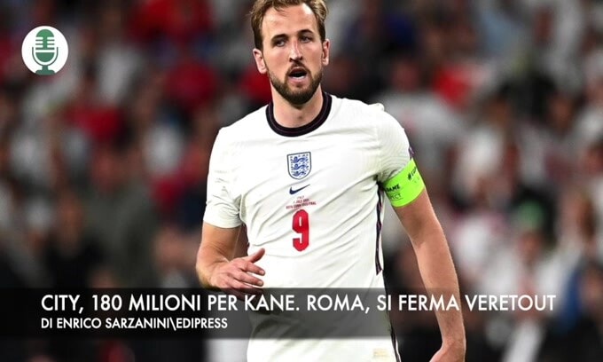 Manchester City, 180 milioni per Kane. Roma, si ferma ancora Veretout