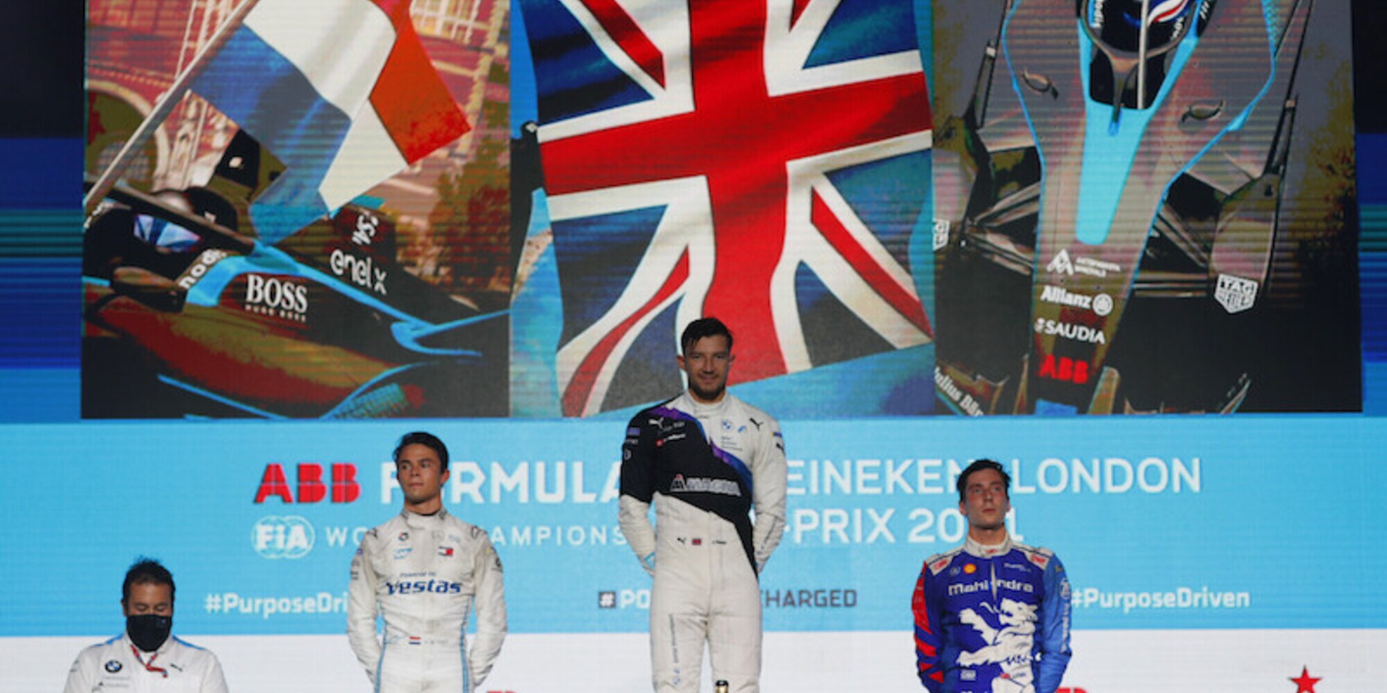 ePrix Londra gara1, Dennis vince con la sua BMW davanti De Vries e Lynn