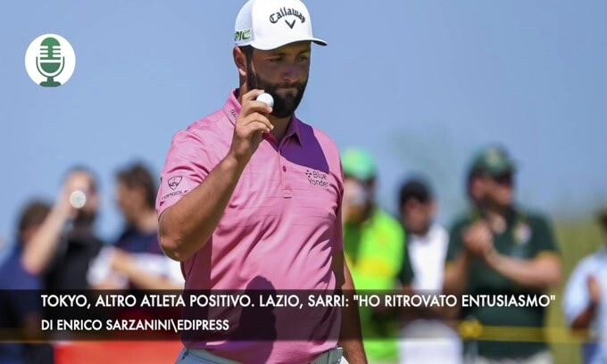 Tokyo, altro atleta positivo. Lazio, Sarri: "Ho ritrovato entusiasmo"
