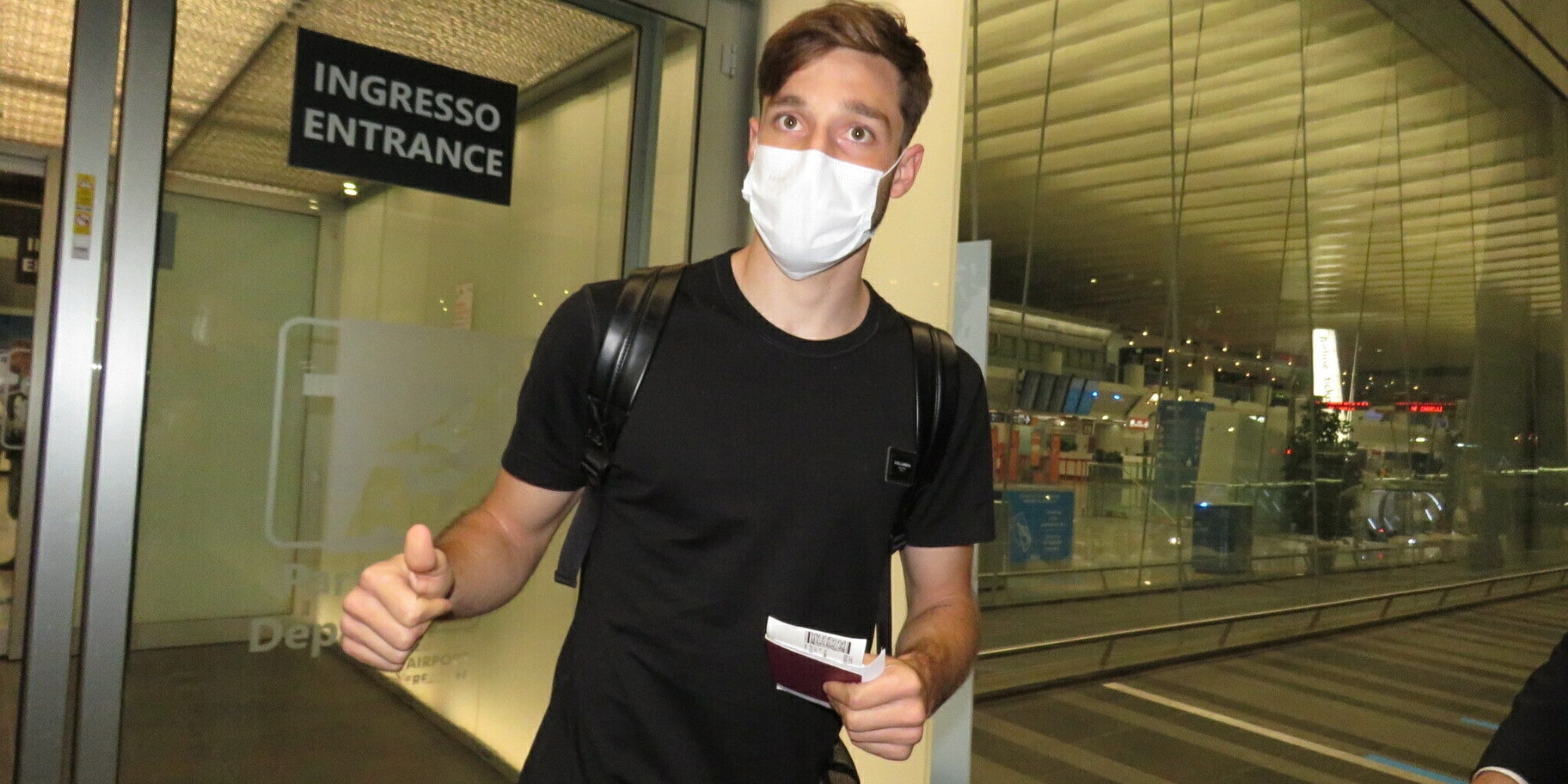 Roma, Viña sbarca a Fiumicino: ora 10 giorni di isolamento
