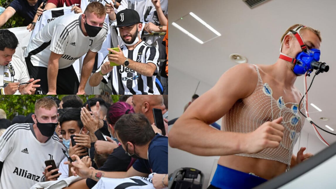 Juve, tutti pazzi per Kulusevski. Prova sotto sforzo per De Ligt
