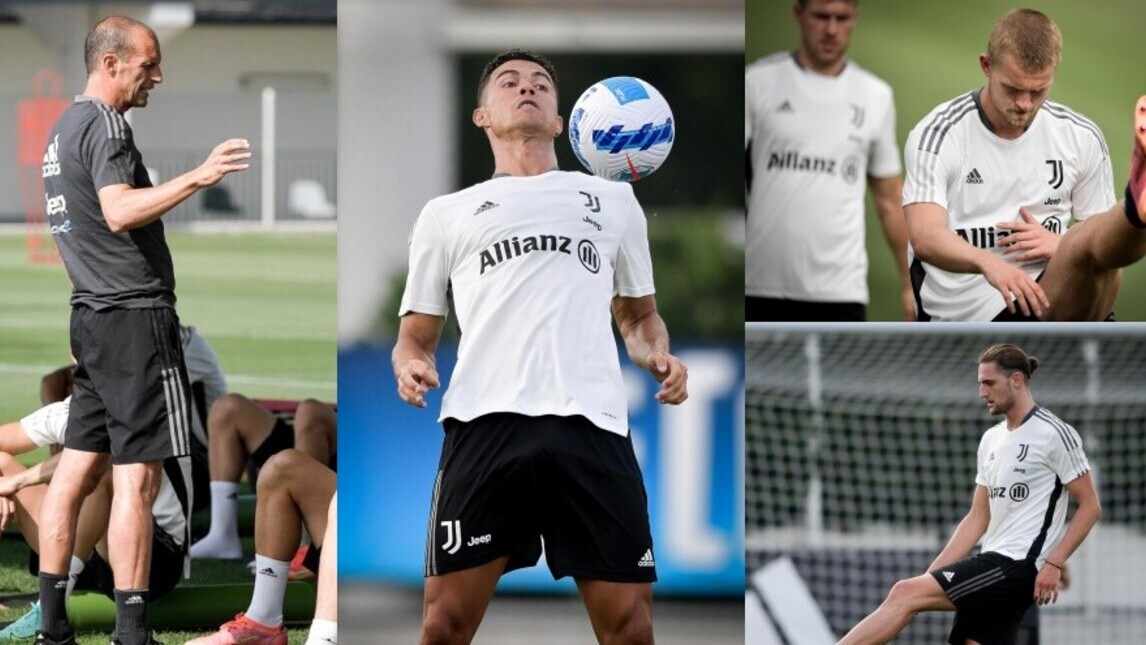 Allegri con i big: da Ronaldo a De Ligt, Juve al Max