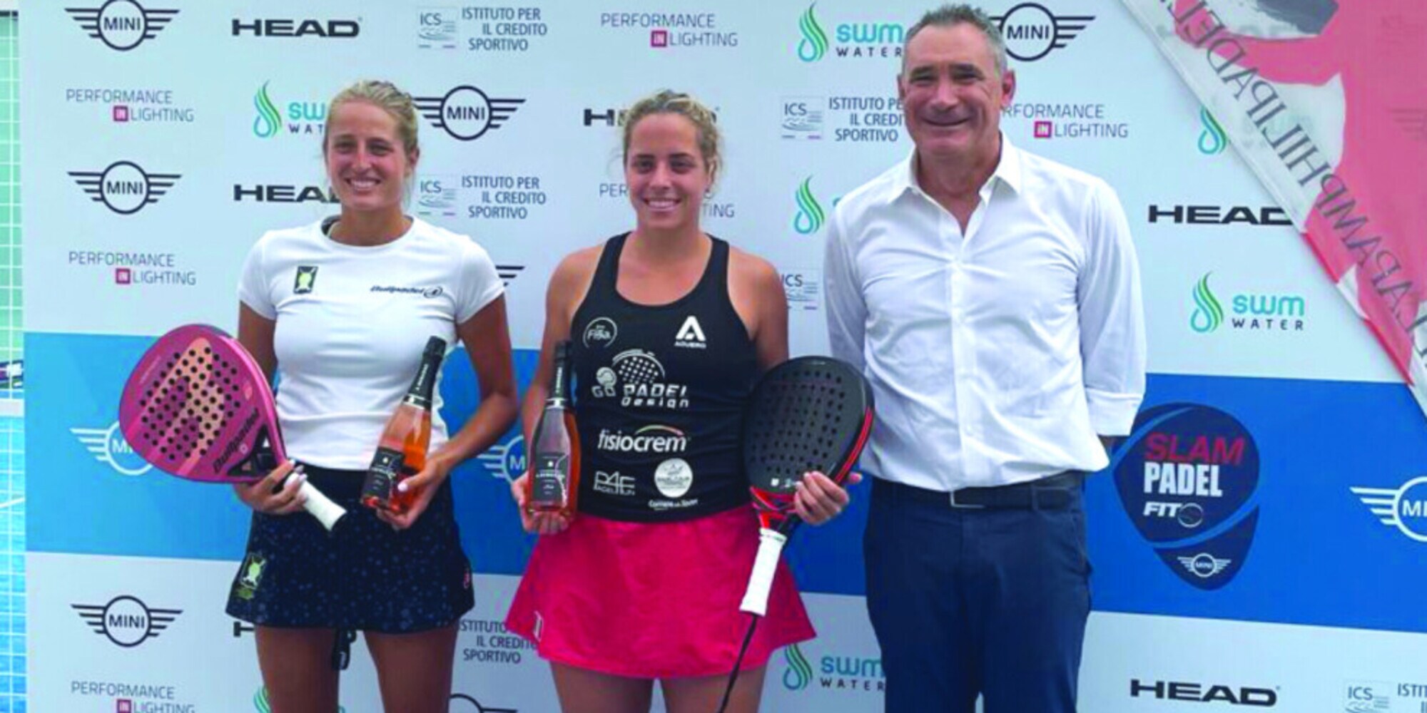 Prima tappa dello Slam Padel by Mini: spettacolo a Roma!