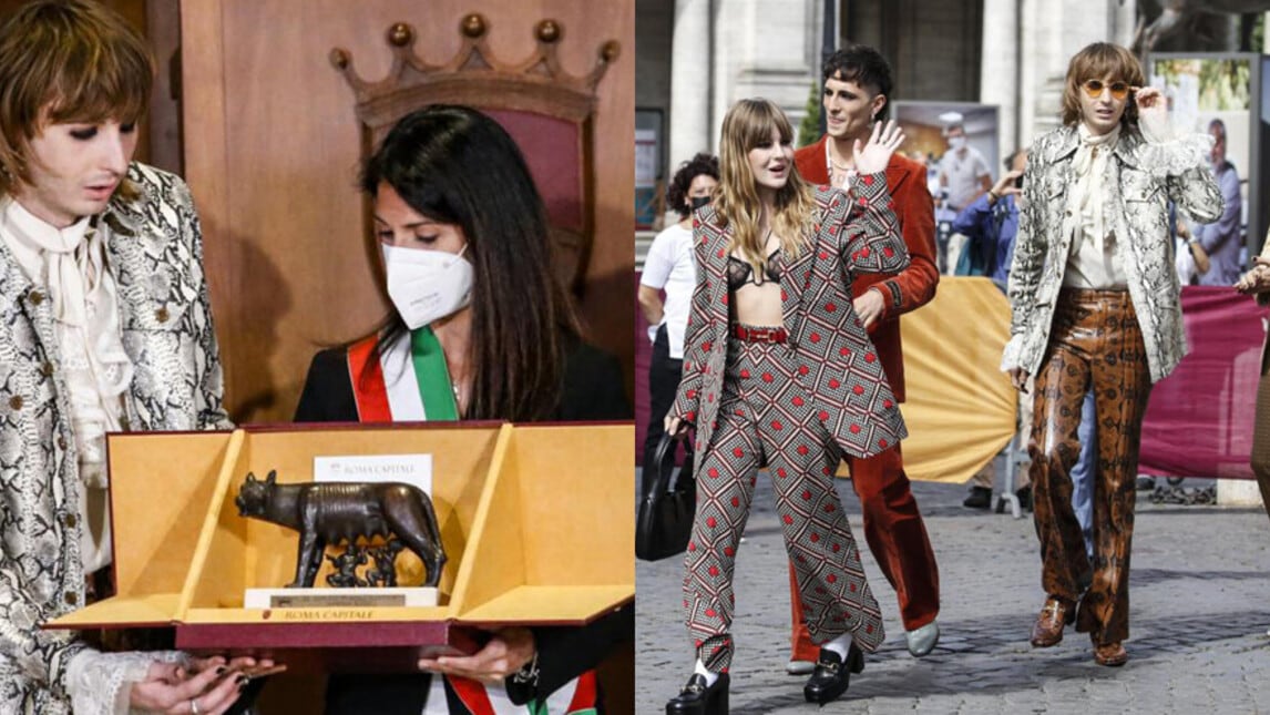 Maneskin no stop: premiati anche con la Lupa Capitolina!