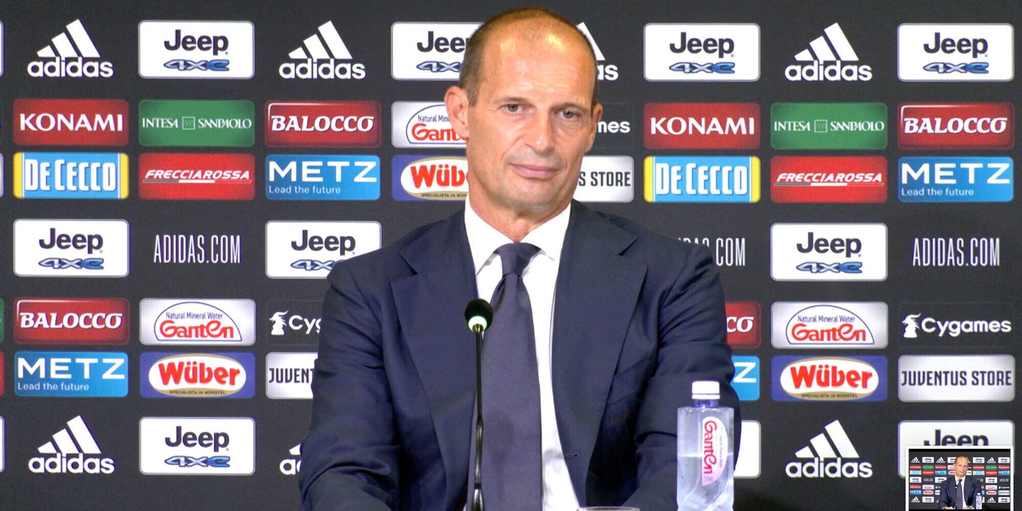Juve, Allegri: "Ho detto no al Real. Ronaldo sarà un esempio"