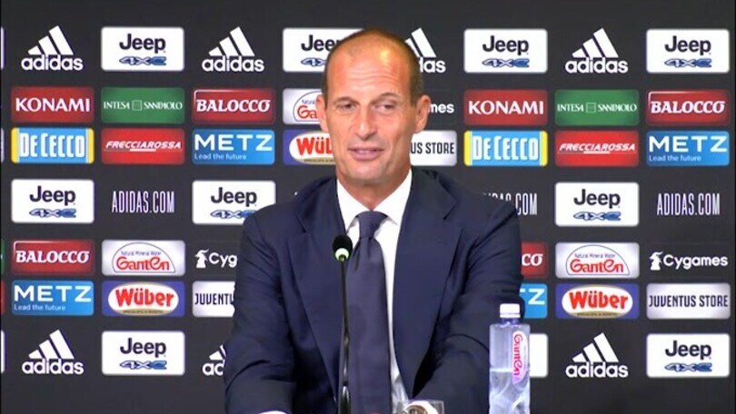 Allegri emozionato ai giornalisti: "Aspetto le vostre simpatiche domande"