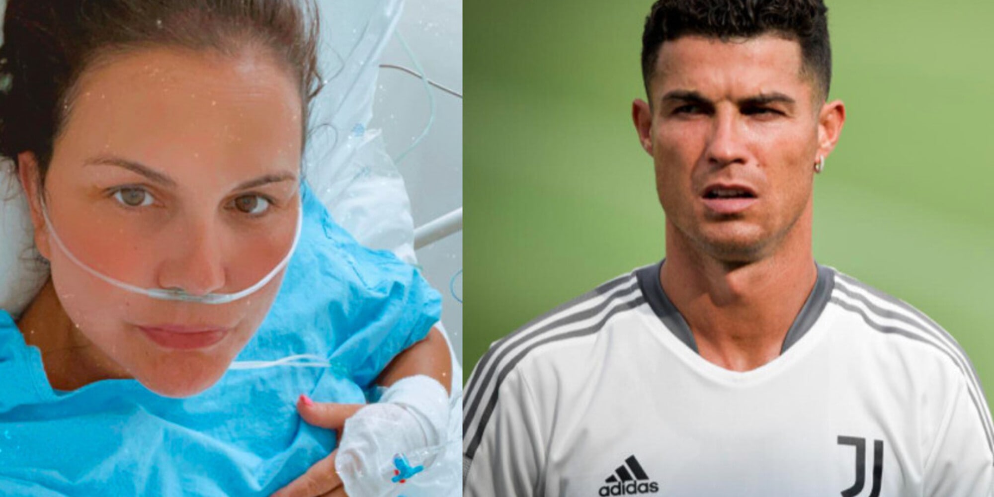 Ronaldo in ansia, la sorella Katia in ospedale per Covid