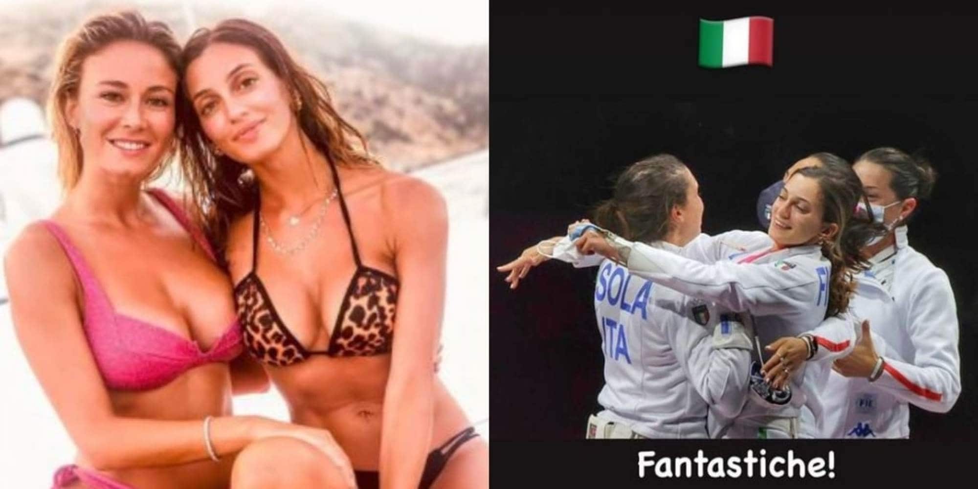 Diletta Leotta e Rossella Fiamingo: cuori social per il bronzo