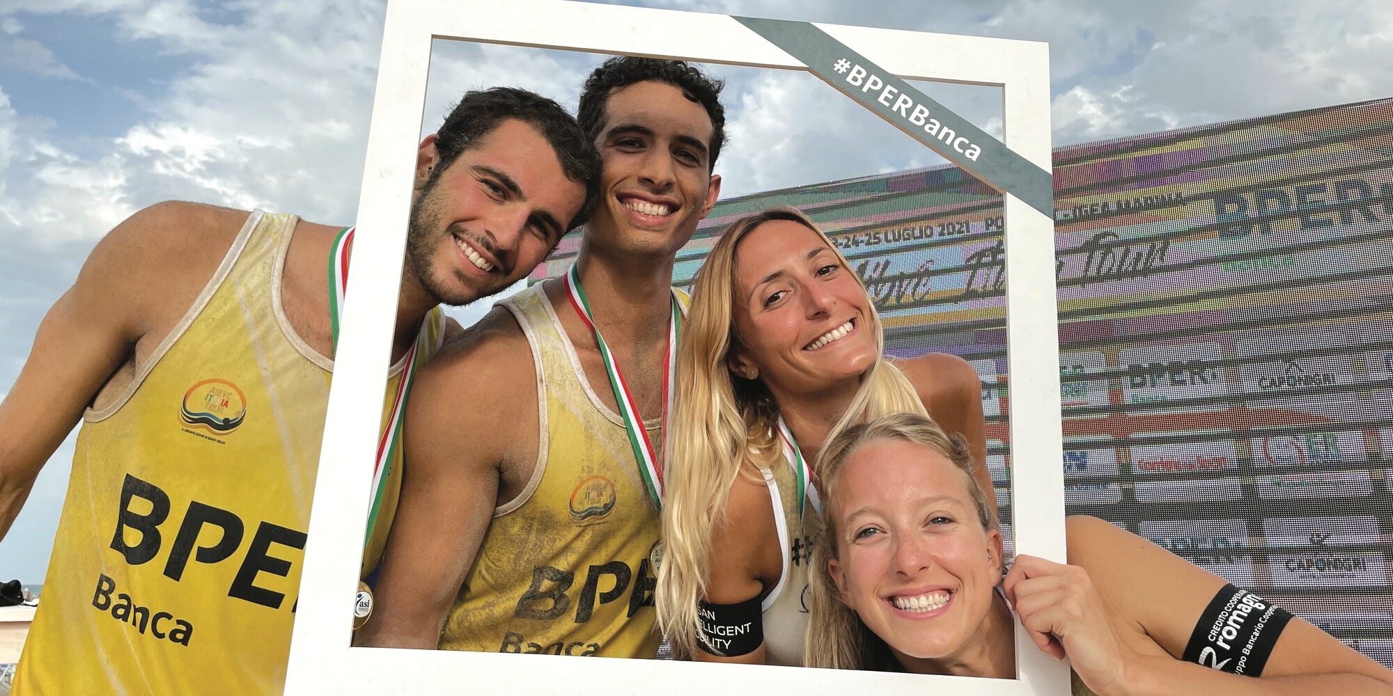 A Bellaria che show con il beach volley!
