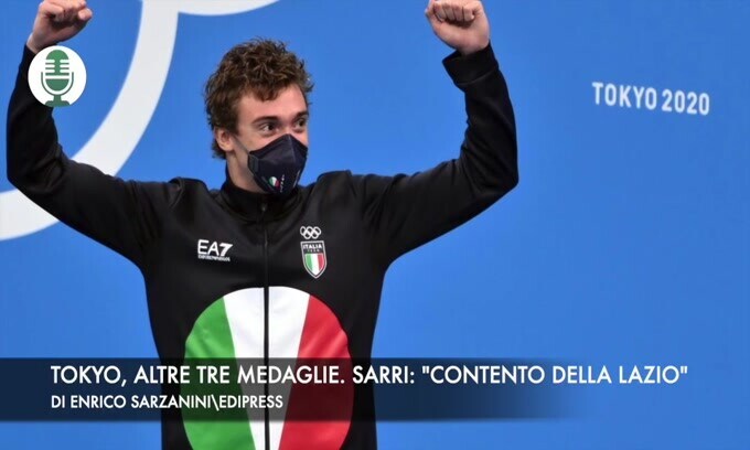 Italia, altre tre medaglie. Sarri: "Contento della Lazio"