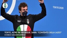 Italia, altre tre medaglie. Sarri: "Contento della Lazio"