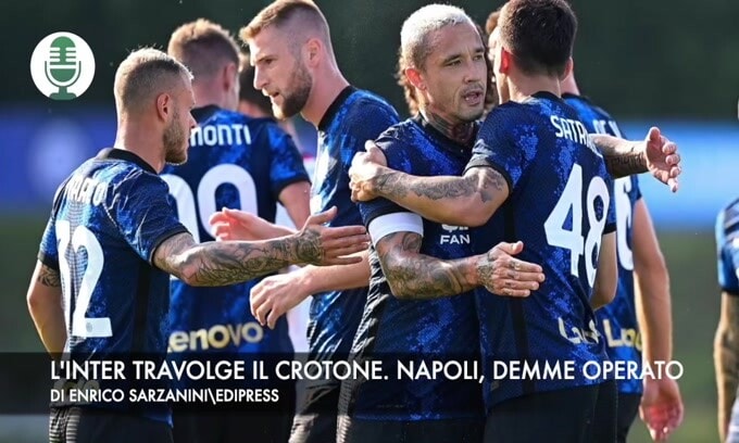 L'Inter stende il Crotone. Napoli, Demme operato al ginocchio