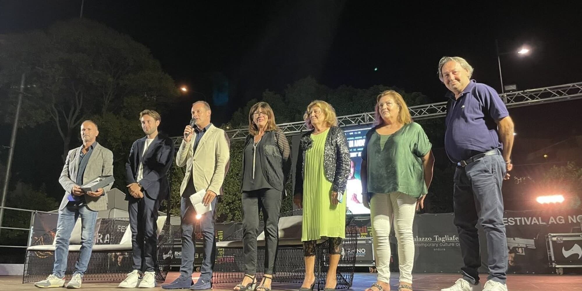 Stermy premiato con le chiavi della città di Andora