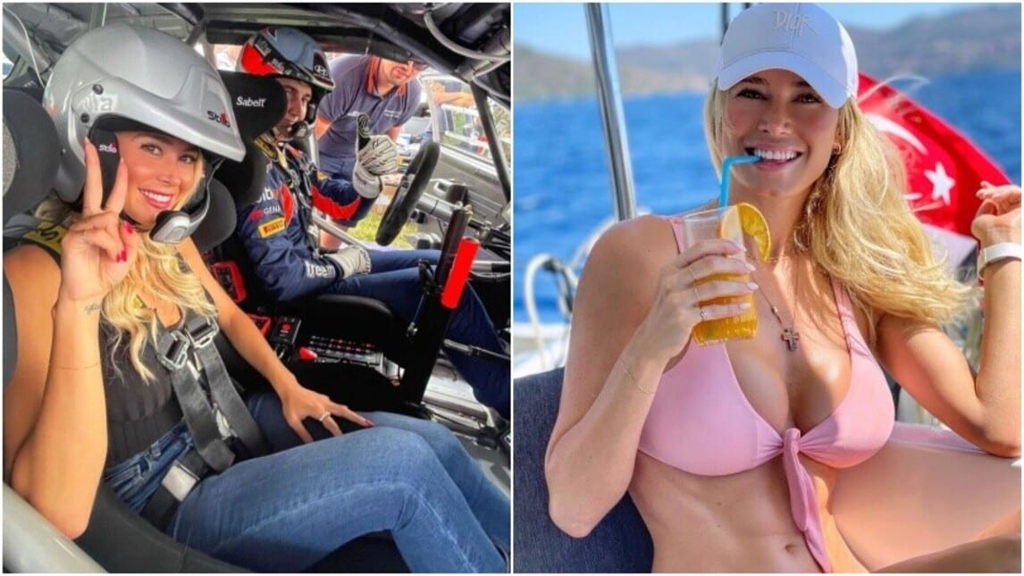 Diletta Leotta: la sua prima volta su un'auto da rally è pazzesca