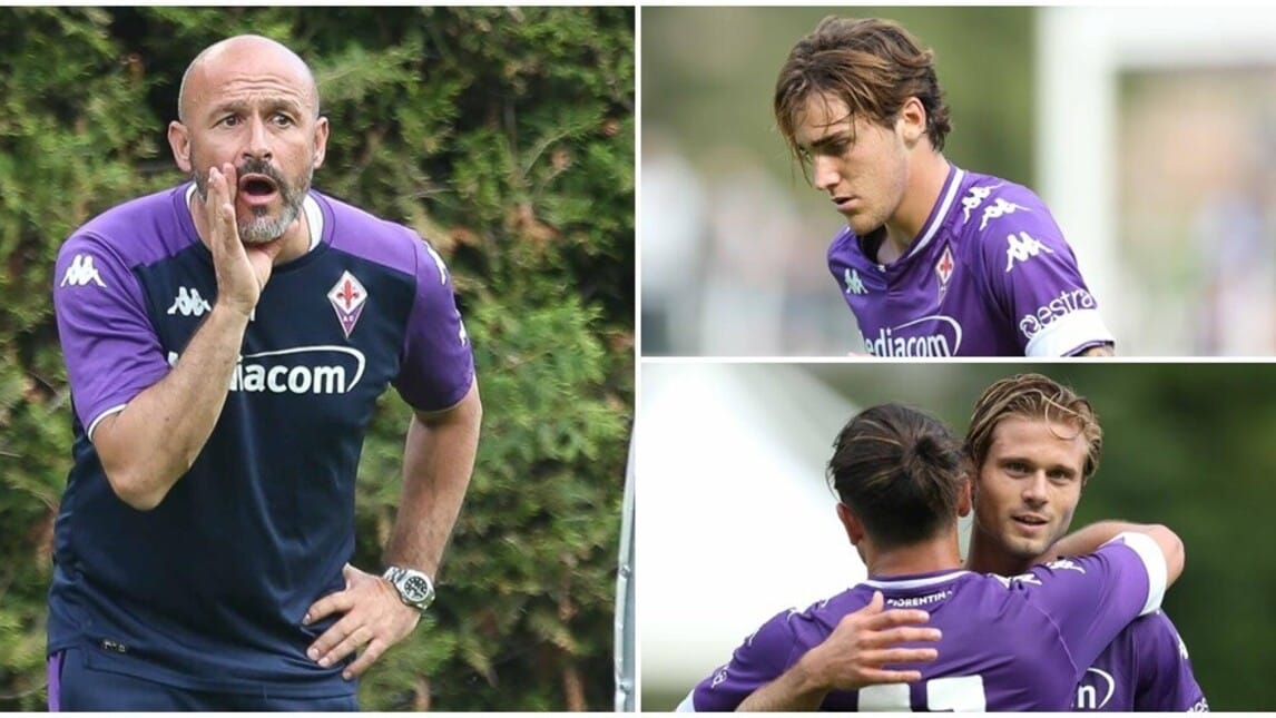 Fiorentina forza 9: goleada in amichevole per Italiano