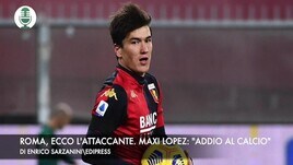 Roma, in arrivo l'attaccante. Maxi Lopez: "Addio al calcio"