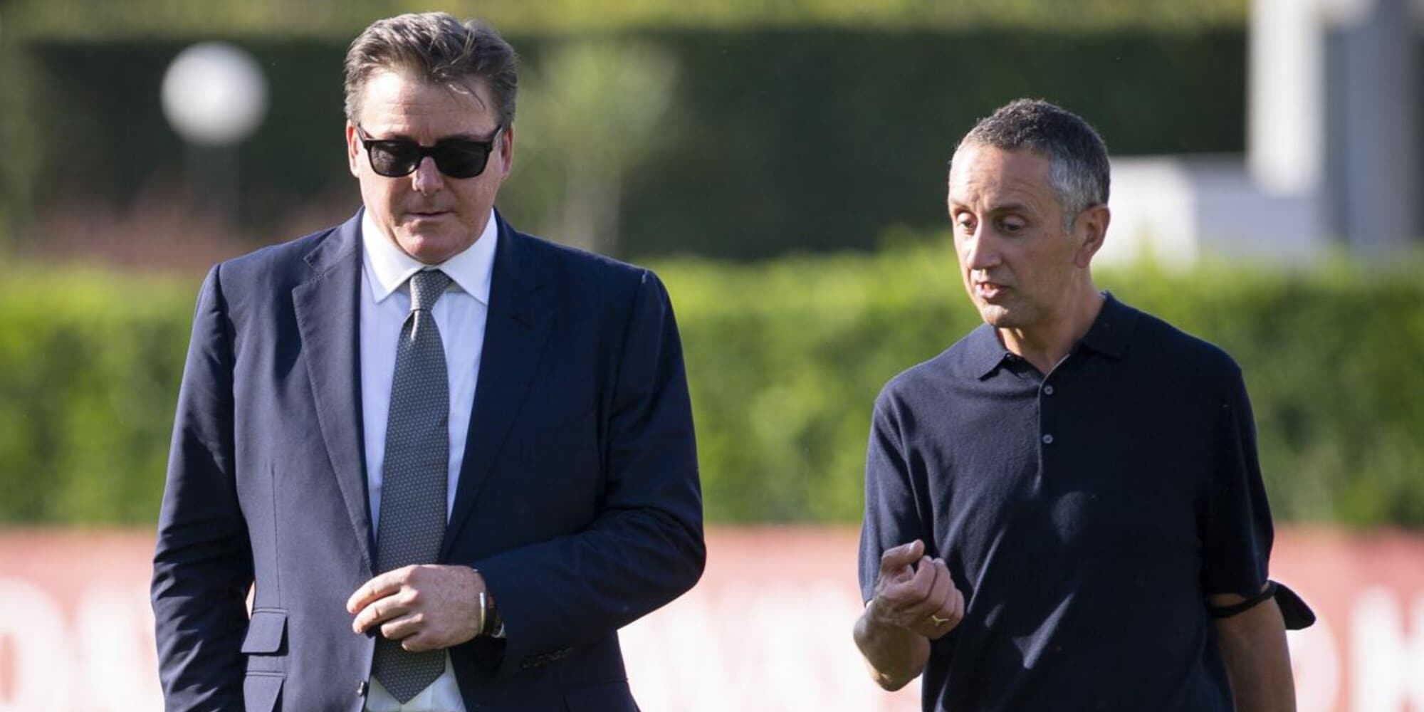 Roma, allenamento in Portogallo: presenti anche Dan e Ryan Friedkin