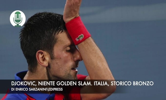 Djokovic, niente Golden Slam. Italia, storico bronzo