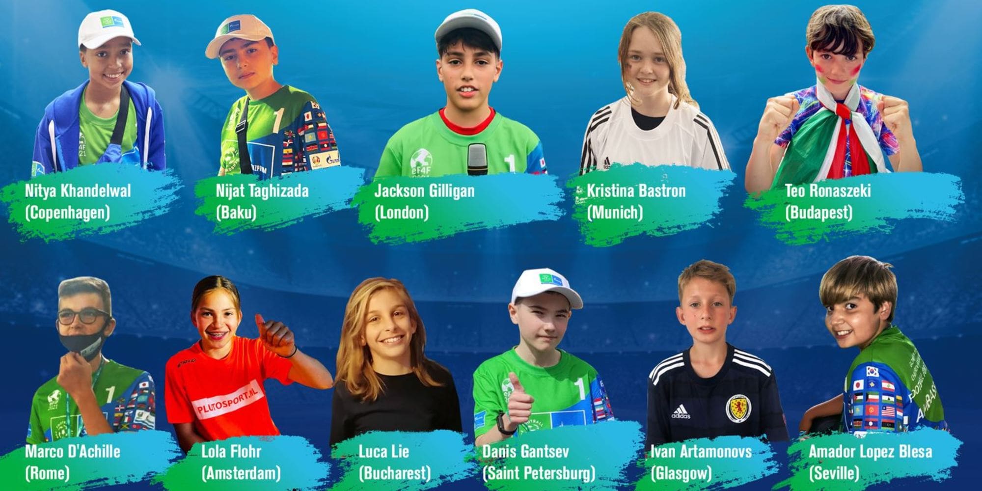 Football for Friendship di Gazprom, ecco i nomi dei vincitori