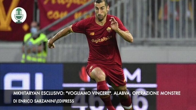 Mkhitaryan esclusivo: "Vogliamo vincere". "La Superlega va avanti"