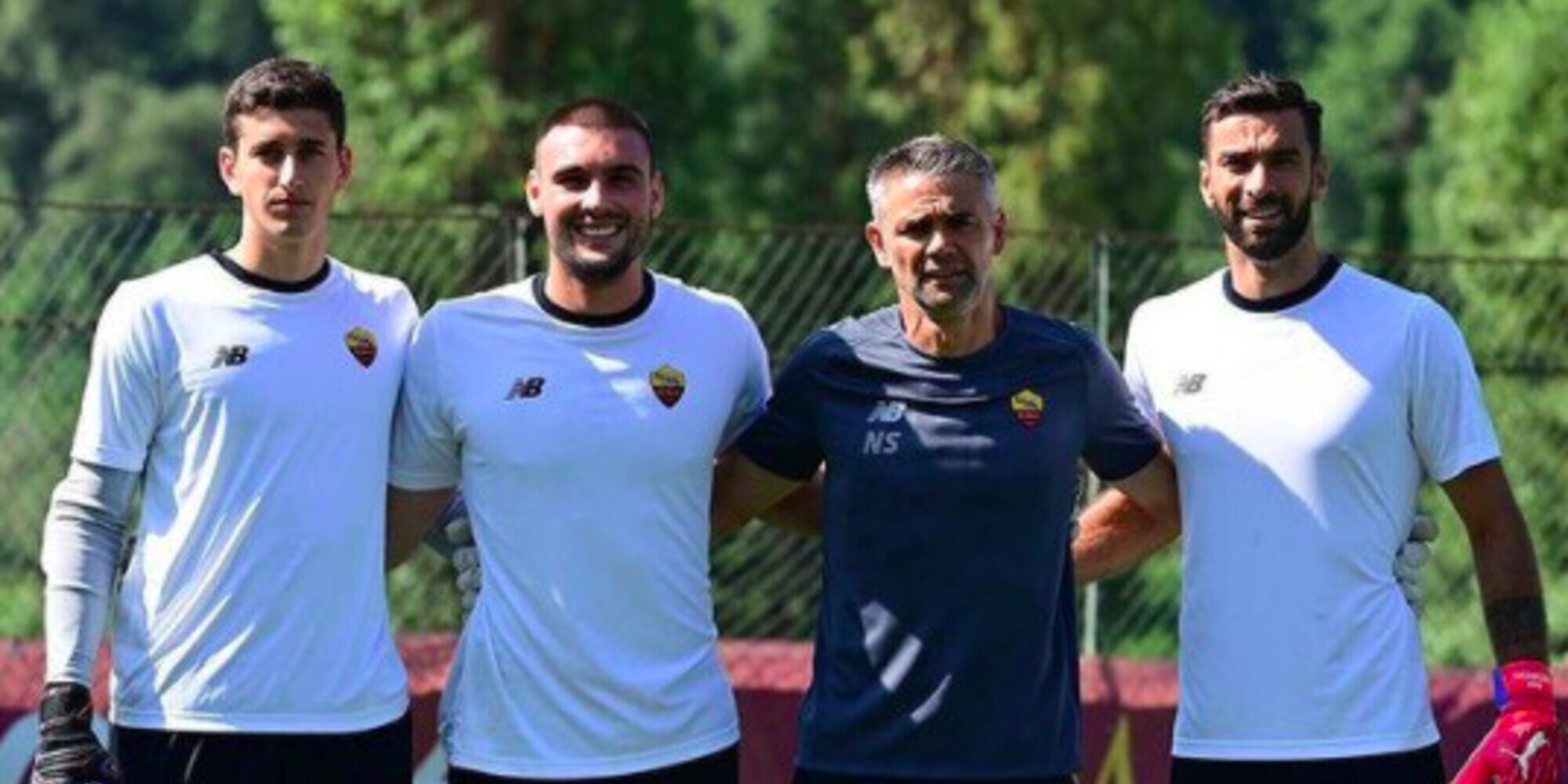 Roma, Nuno Santos e il post per i portieri: "Sono fortunato"