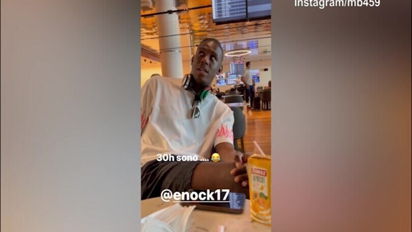 Balotelli interroga Enock: "Quanti giorni sono 30 ore?"
