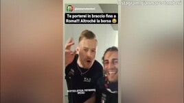 Chi porta le borse a Tamberi? C'è Zaytsev...