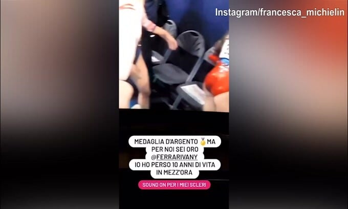 Francesca Michielin esulta per Vanessa Ferrari!