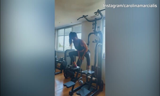 Vacanze finite per Carolina Marcialis, si torna in palestra