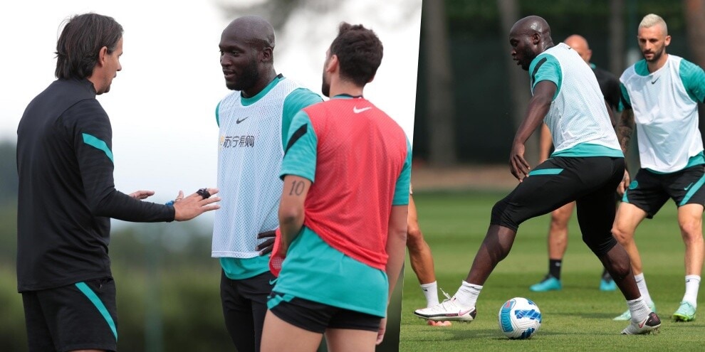 Inter, Inzaghi a colloquio con Lukaku