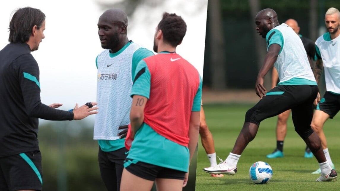 Inter, Inzaghi a colloquio con Lukaku