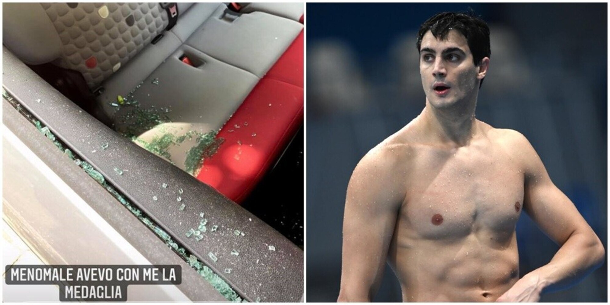 Zazzeri derubato a Firenze, salva la medaglia d'argento: "Era al collo"
