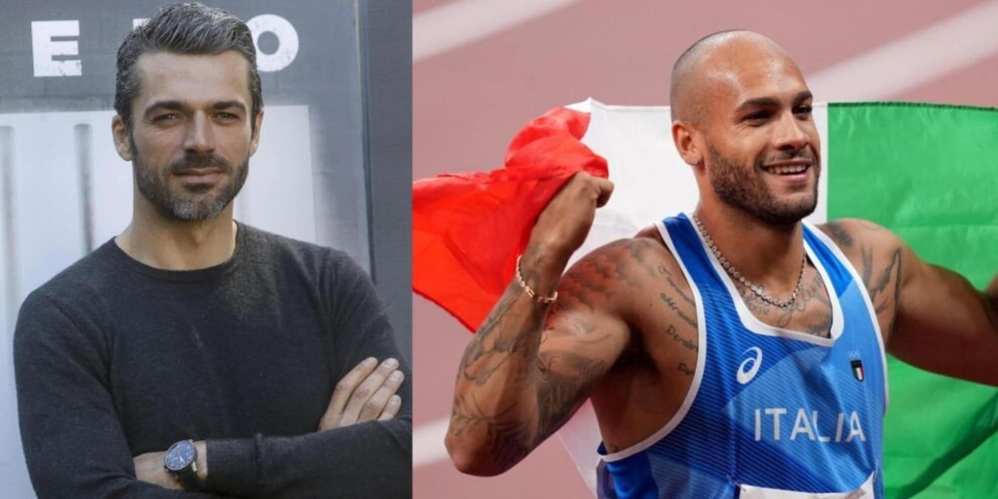 Luca Argentero e Marcell Jacobs: il gesto che spiazza tutti