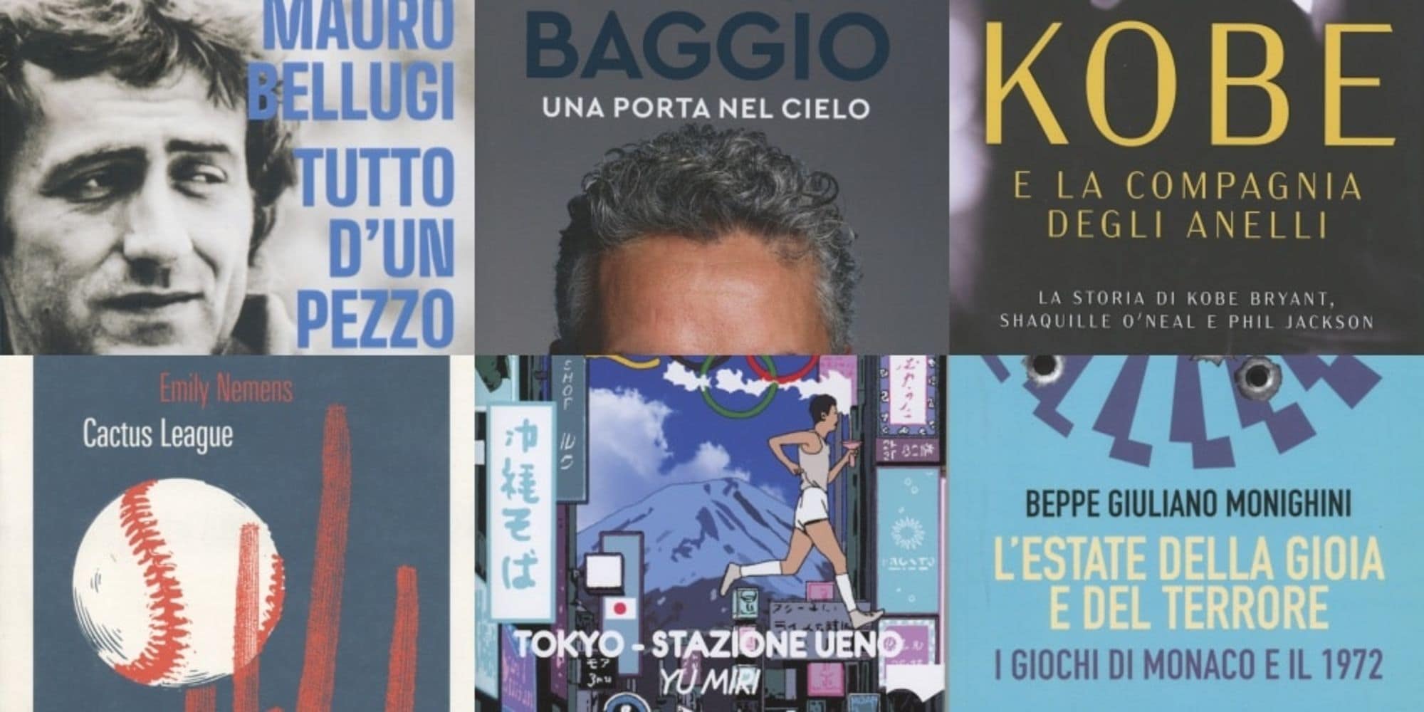 Da Baggio a Monaco '72, i libri per l'estate
